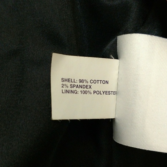 GAP Black Velvet Collared Jacket Size 6 - Picture 8 of 8